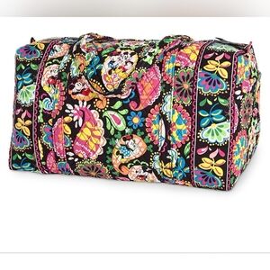 Vera Bradley Midnight With Mickey Giant Duffle